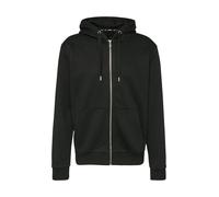 Q/S designed by - Sweatjacke mit Rippsaum schwarz - Gr. - L