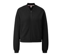 Q/S designed by - Sweatshirt im Blousonstyle schwarz - Gr. - L