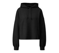 Sweatshirt mit Strukturmuster und Kapuze XXL schwarz 2170478.9999.XXL