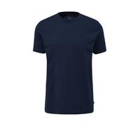 Q/S designed by - T-Shirt mit Rundhalsausschnitt blau - Gr. - L