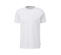 QS Herren 2143874 T-Shirt, Weiß, M