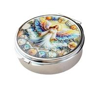 Qaonsciug Eleganter Schmuck Organizer Aus Metall Mit Verspiegelten Multifunktionalen Aufbewahrungsfächern Für Medikamente Und Kleine Gegenstände. Elegante Schmuckschatulle Aus Legierung Mit Fächern