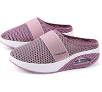 QAZW Air Cushion Slip-On Walkingschuhe Orthopädische Diabetiker Walkingschuhe Orthopädische Schuhe für Damen, atmungsaktiv, lässig, luftkissen, Slip-On Schuhe, Outdoor-Walking-Sneaker, S-42EU