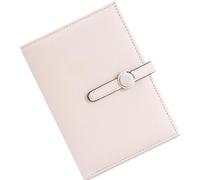 Qcbuegof Reisepasshülle für Reisen, Brieftaschen, Kartenhalter, wasserdicht, Reisezubehör, Reisepasshülle, weiß