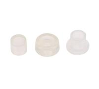 Qcwwy 3 Stück Nähmaschinenbett-Kissenfüße, Reduzieren Geräusche, Vibrationen, Rutschfeste Füße mit ABS-Material für 1105, 1107, 1116, 1120, 1130 und Mehr