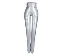 Qcwwy Aufblasbare Weibliche Halbkörper Schaufensterpuppe, Silber / Schwarz, PVC, Frauen, Frauen, Modeindustrie, Frauenkleidung, Mannequin, Schaufensterpuppe