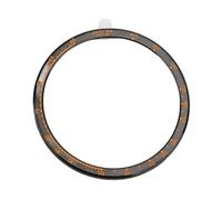 Qcwwy Rostproof Edelstahl Uhr Watch Benzschleife für Fenix 8 - Leichtes und Anti -Scratch Material Einfach Installationsdesign (Schwarz Orange (47mm))