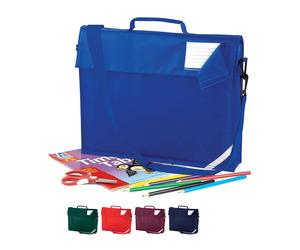 QD457 Quadra Junior Büchertasche mit Schultergurt Bright Royal 37 x 30 x 6 cm