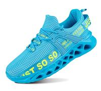 QDCFY Sneaker Herren Schuhe Turnschuhe Sportschuhe Laufschuhe Tennisschuhe Blau 43EU