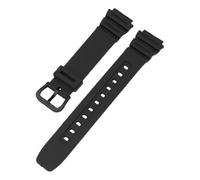 QEXUJOW Uhrenarmbänder für Herren,Kompatibel mit AE-1200, 1300, 1000, F-108, W-216h, W-800H kleinen quadratischen Uhrenarmbändern aus Kunstharz (1,8 mm).
