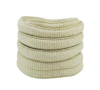 Qgsaghty 7mm breite, ovale, runde Schnürsenkel in den Längen 120cm, 140cm und 160cm, 2 Paar, Farbe 8, 140cm-2 Paare