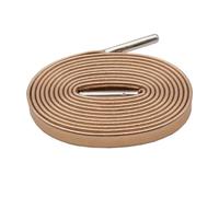 Qgsaghty Flache, 0,7cm breite Lederschnürsenkel in den Längen 100/120/140/160/180/80cm, Farbe 11, 160cm