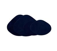 Qianly 4pcs Schuhabsatz Reparaturflecken Schuhlochaufkleber Kit praktisch in Schuhflecken für Löcher, Dunkelblau