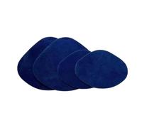 Qianly 4pcs Schuhabsatz Reparaturflecken Schuhlochaufkleber Kit praktisch in Schuhflecken für Löcher, Blau