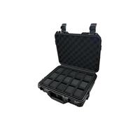 Qianly Reise-Uhrenetui, schützende Geschenkvitrine mit Schwammkissen, Uhren-Tragebox, Uhren-Organizer, 36,6 x 29,8 x 11,9 cm