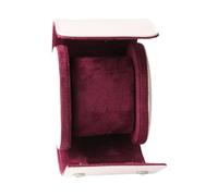 Qianly Uhrengehäuse Uhren Aufbewahrungsbox Mechanische Uhrenbox Armbanduhrenhalter für Arbeitsplatte, 2 Gitter