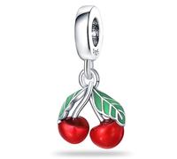 QIKAOLA Charm Anhänger für Frauen 925 Sterling Silber für Armband Charms Beads geeignet für Pandora Armband und Halskette, kompatibel mit europäischen Armbänder für Mädchen