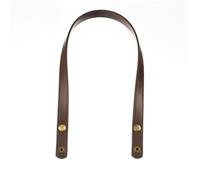 QIUMING 2 Stück 60 cm Taschengurt aus Pu-Leder mit Druckknopf, 1,8 cm breit, Schultertaschengriff für Damen, Ersatzgriffe, Taschenzubehör