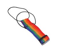 Qkbuza Elastischer Befestigungsgurt für Gepäck - Koffer Elastikband Gürtel - Taschen-Befestigungsseil, Gepäckzubehör, Bindegurt, flexibel, sicher für Reisetaschenverschluss Koffer Reisen