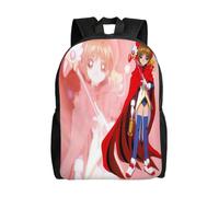 ql832 Card Captor Sakura Rucksäcke, lässige Tagesrucksäcke, Studenten-Büchertasche, bedruckter Schulranzen,