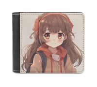 QMNRTK Anime Little Girl Ledergeldbörse für Männer und Frauen, RFID-blockierend, extra Kapazität, ultrastarke Nähte, schlanke Geldscheinfach mit 8 Kartenfächern, Stil, Einheitsgröße, Stil:,