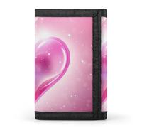 QMNRTK Dreifach gefaltete Geldbörse im Sternen-Stil, schlanke Brieftasche, personalisierbar, RFID-blockierend, für Damen und Herren, Einheitsgröße, Stil:, Einheitsgröße