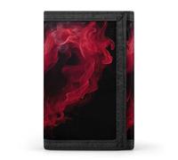 QMNRTK Dreifach gefaltete Geldbörse in Herzform, schmal, personalisierbar, RFID-blockierend, für Damen und Herren, Einheitsgröße, Stil:, Einheitsgröße