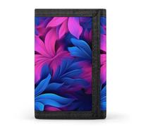 QMNRTK Dreifach gefaltete Geldbörse, schmal, personalisierbar, RFID-blockierende Geldbörse für Damen und Herren, Einheitsgröße, Stil:, Einheitsgröße