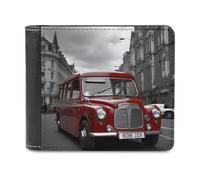 QMNRTK England Auto-Ledergeldbörse für Männer und Frauen, RFID-blockierend, extra Kapazität, ultrastarke Nähte, schlanke Geldscheinfach mit 8 Kartenfächern, Stil, Einheitsgröße, Stil:, Einheitsgröße