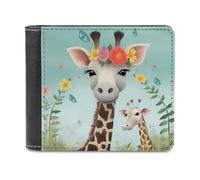 QMNRTK Geldbörse aus Leder mit Tiermotiv, für Damen und Herren, RFID-blockierend, extra Kapazität, ultrastarke Nähte, schlanke Geldscheinfach mit 8 Kartenfächern, Stil, Einheitsgröße, Stil:,