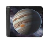 QMNRTK Jupiter Geldbörse aus Leder im Querformat, für Herren und Damen, RFID-blockierend, extra Kapazität, ultrastarke Nähte, schlanke Geldscheinfach mit 8 Kartenfächern, Stil, Einheitsgröße, Stil:,