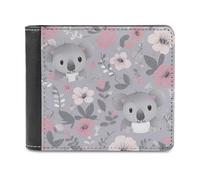 QMNRTK Koala-Muster, Ledergeldbörse für Herren und Damen, RFID-blockierend, extra Kapazität, ultrastarke Nähte, schlanke Geldscheinfach mit 8 Kartenfächern, Stil, Einheitsgröße, Stil:, Einheitsgröße