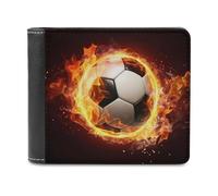 QMNRTK Ledergeldbörse für Herren und Damen, RFID-blockierend, extra starke Nähte, schlanke Geldscheinfach mit 8 Kartenfächern, Einheitsgröße, Stil:, Einheitsgröße