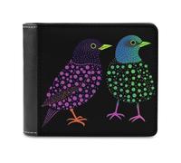 QMNRTK Ledergeldbörse in Tierform, für Herren und Damen, RFID-blockierend, extra Kapazität, ultrastarke Nähte, schlanke Geldscheinfach mit 8 Kartenfächern, Stil, Einheitsgröße, Stil:, Einheitsgröße