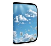 QMNRTK Multifunktionale, kompakte Geldbörse für Ausweise, Waltlet, Kreditkartenetui, Reißverschluss, Lederetui, RFID-blockierend, für Herren und Damen, Stil, Einheitsgröße, Stil:, Einheitsgröße