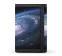 QMNRTK Planet5 dreifach gefaltete Brieftasche, schmale Geldbörse, personalisierbar, RFID-blockierend, für Damen und Herren, Einheitsgröße, Stil:, Einheitsgröße