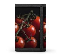 QMNRTK Ripe Tomatoes dreifach gefaltete Geldbörse, schmale Geldbörse, personalisierbar, RFID-blockierend, für Damen und Herren, Einheitsgröße, Stil:, Einheitsgröße