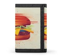 QMNRTK Tomorrow I'll Start Running Dreifach gefaltete Geldbörse, schlanke Brieftasche, personalisierbar, RFID-blockierend, für Damen und Herren, Einheitsgröße, Stil:, Einheitsgröße