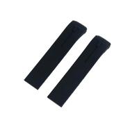 QNGMKBKTDZ 20 mm 21 mm Silikon-Uhrenarmband, passend for Tissot, passend for T-Touch T013 T81 T091 T33 T047, gebogenes Ende, Gummiarmband, Orange, Schwarz, Blau, Rot(A2,20mm)