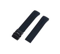 QNGMKBKTDZ 20 mm 21 mm Silikon-Uhrenarmband, passend for Tissot, passend for T-Touch T013 T81 T091 T33 T047, gebogenes Ende, Gummiarmband, Orange, Schwarz, Blau, Rot(A25,20mm)