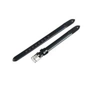 QNGMKBKTDZ Passend For Fossil ES3745 ES3861 ES4026 ES3862 ES4340 Damenuhrenarmbänder, 8 Mm Kleines Armband(Black,8mm-Silvery Buckle)