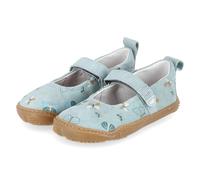 Qnuffs Barfußschuhe KIRSCHE - Gr. 25 - Blau - Rauleder