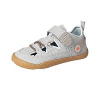 qnuffs Barfußschuhe Lerche für Kinder, grau, Größe 33 EU