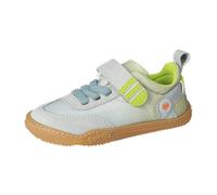 Barfußschuh QNUFFS "Fichte", Jungen, Gr. 25, river, grün, Lederimitat, Textil, kontrastfarbene Details, Schuhe Barfußschuh, Klettschuh, Sneaker mit Nullsprenung, Größenschablone zum Download (76846247