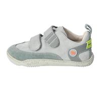 qnuffs - Kid's Ahorn Leather - Barfußschuhe, Gr. 27, grau (River/Salbei)