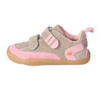 qnuffs Halbschuhe Veloursleder Grau/Rosa - 31