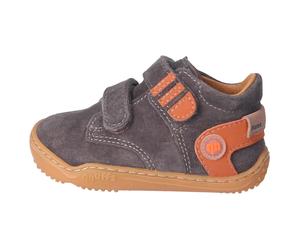 qnuffs - Kid's Buche - Barfußschuhe, Gr. 26, grau (Cafe/Rost)