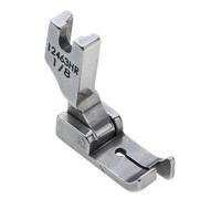 QOKLIYUI Stück klappbarer, anhebbarer Nähfuß mit Führung für Industrienähmaschinen mit hohem Schaft, gefertigt aus Stahl, für Westen und andere dünne Stoffe. Teilenummer: 12463HR, 3 mm