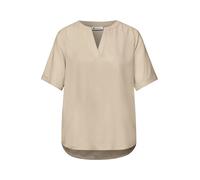 QR Splitneck blouse w turn-up 34