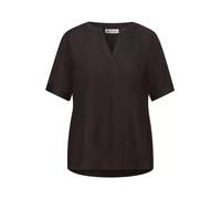 QR Splitneck blouse w turn-up 44
